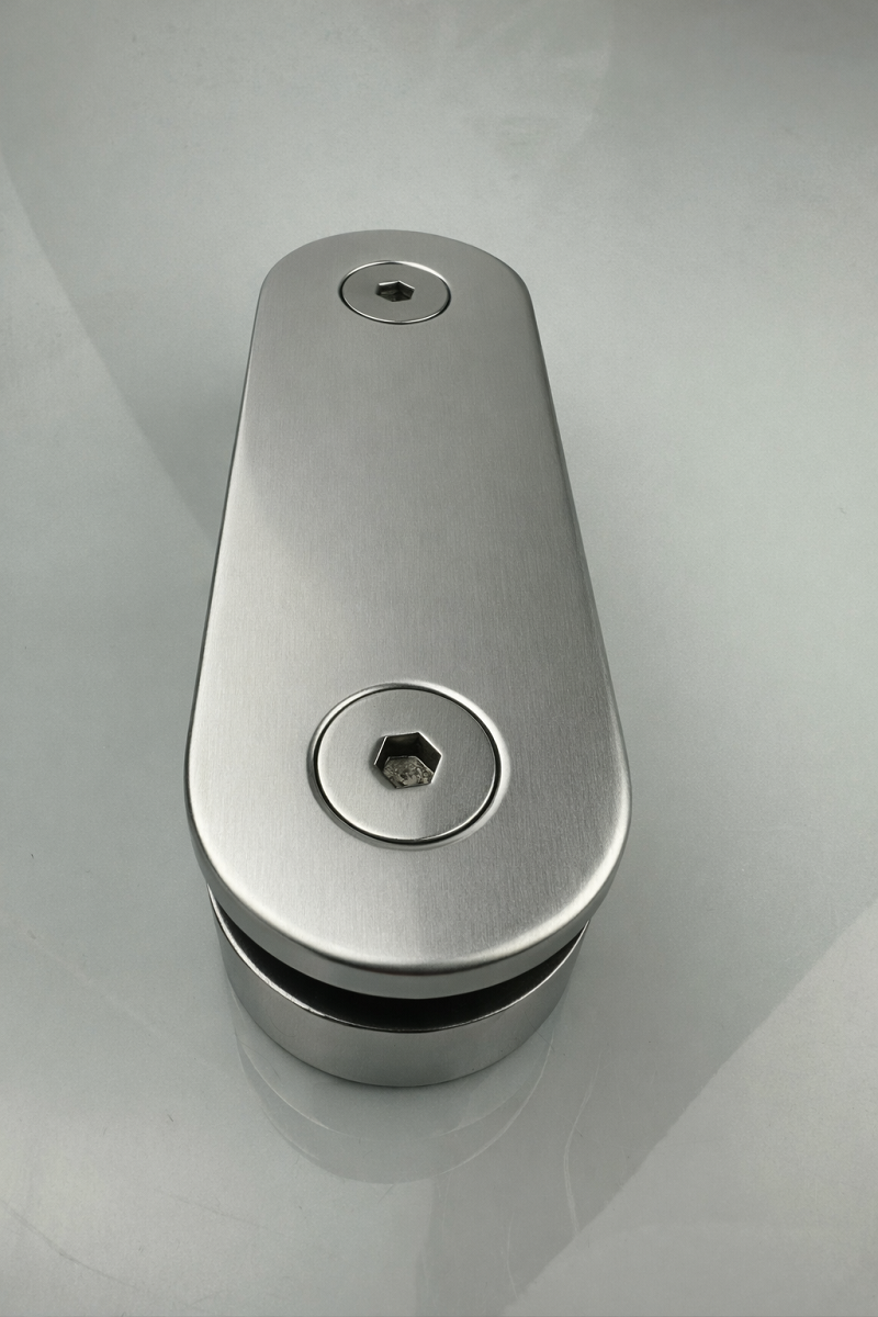 Plate Fix - Single Anchor - Satin Stainless Steel